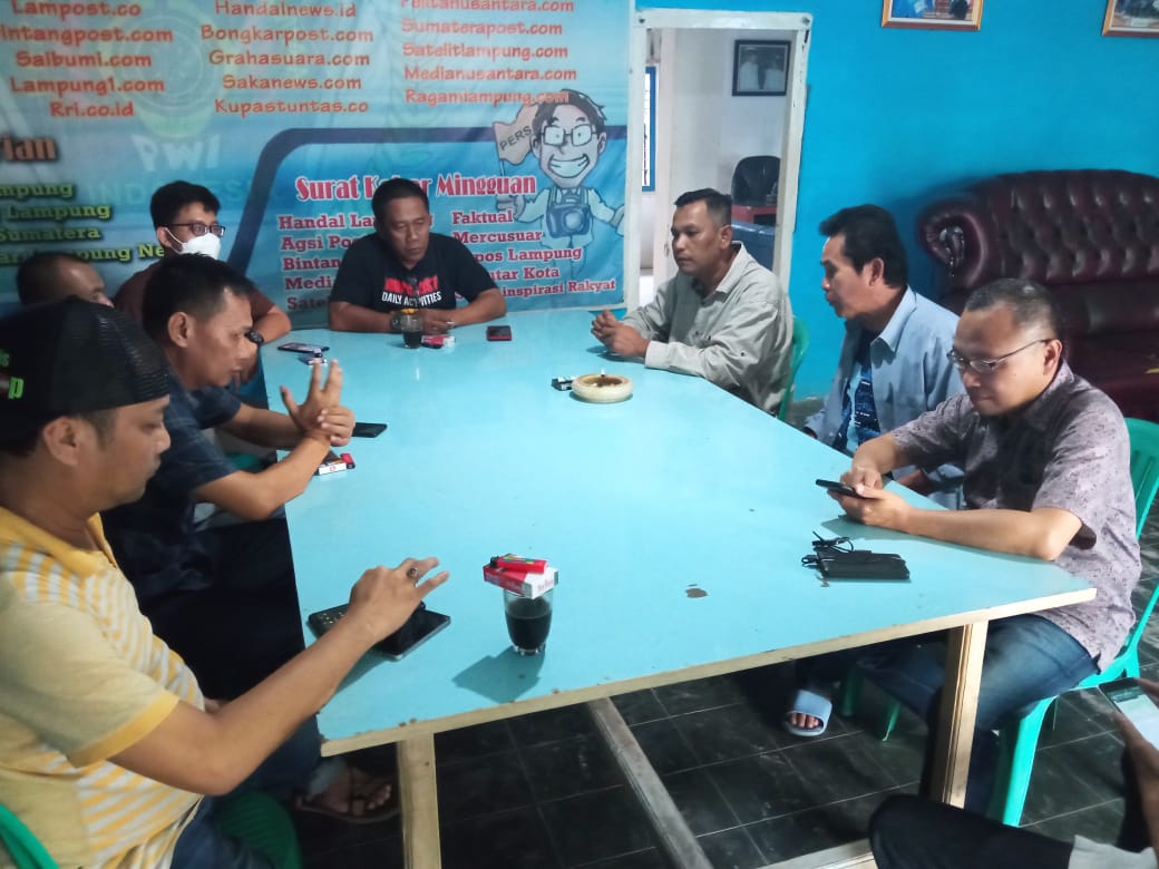 Roadshow ke Pesawaran, Nizwar-Elkana Sampaikan Niatan Maju jadi Ketua PWI Lampung