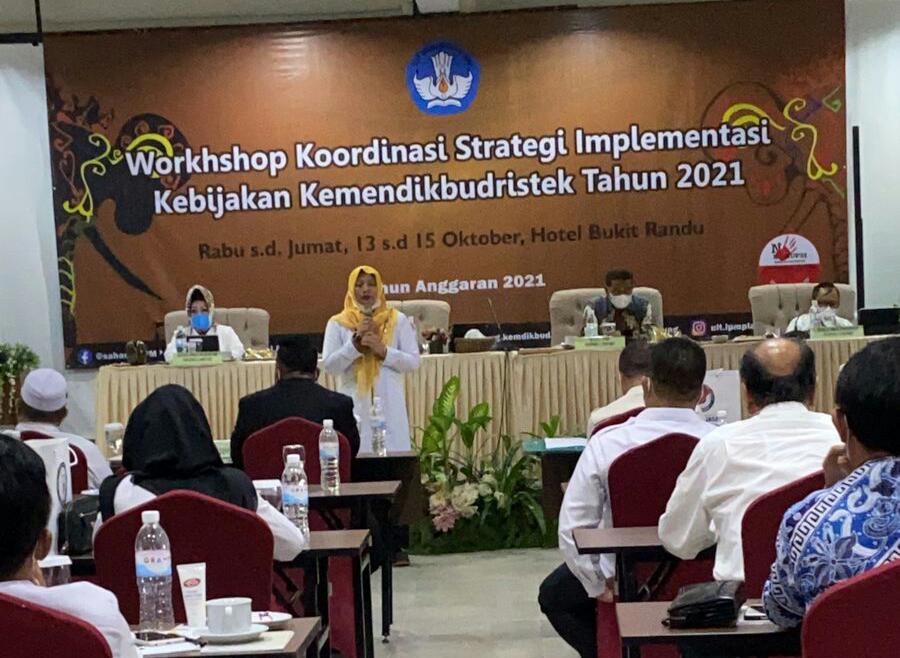 LPMP Gelar Workshop Strategi Implementasi Kebijakan Kemendikbudristek Tahun 2021