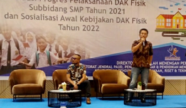 Penyerapan DAK Fisik Disdikbud Pesawaran Masuk Kriteria Terbaik Nasional