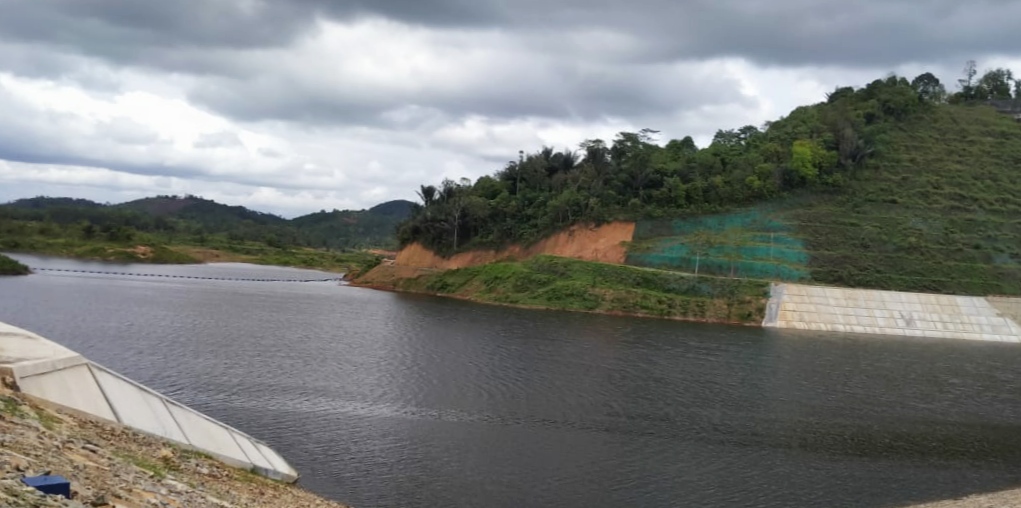 Bangun Sport Center Olahraga Dayung dan Dermaga di Bendungan Way Sekampung