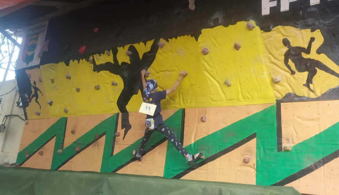 Jaring Atlet Muda Panjat Tebing lewat Fun Boulder Competition