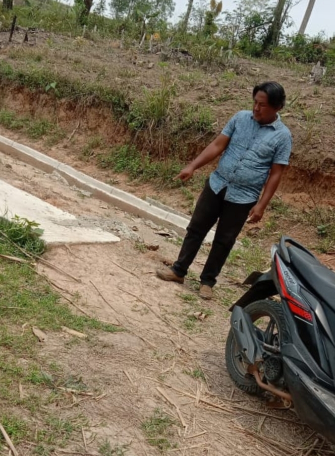 Lapor ! Jalan Inspeksi di Bendungan Way Sekampung Banyak Terputus