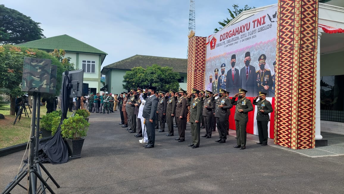 HUT TNI ke-76, Ini Harapan Danrem 043/Gatam