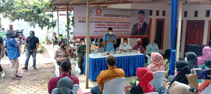 Sekretaris Komisi V DPRD Lampung Perjuangkan Aspirasi Warga Beringin Raya