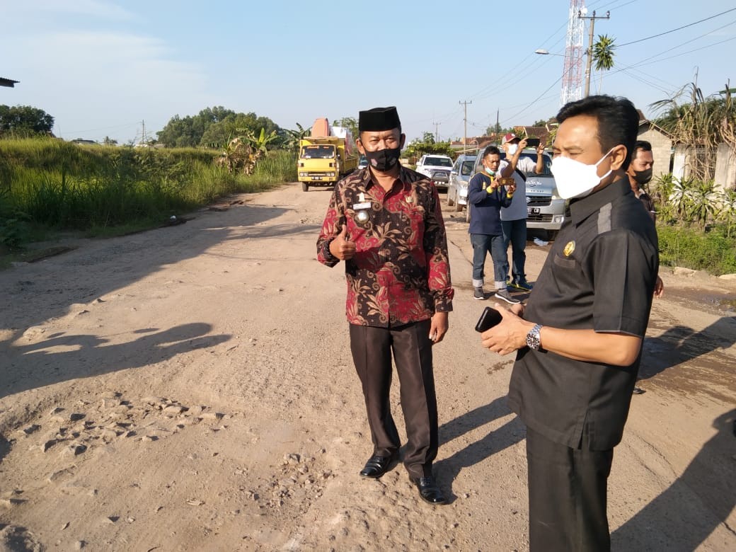 Anggota Komisi IV DPRD Lampung Perjuangkan Kelaikan Kondisi Jalan di Lamteng