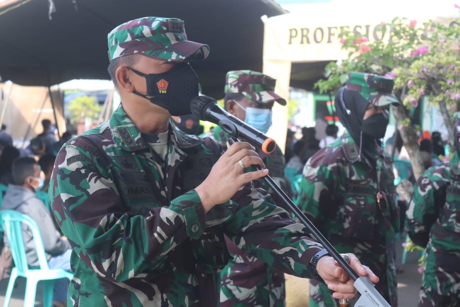 Dandim 0410/KBL Laksanakan Corp Raport Pindah Satuan bagi Personel