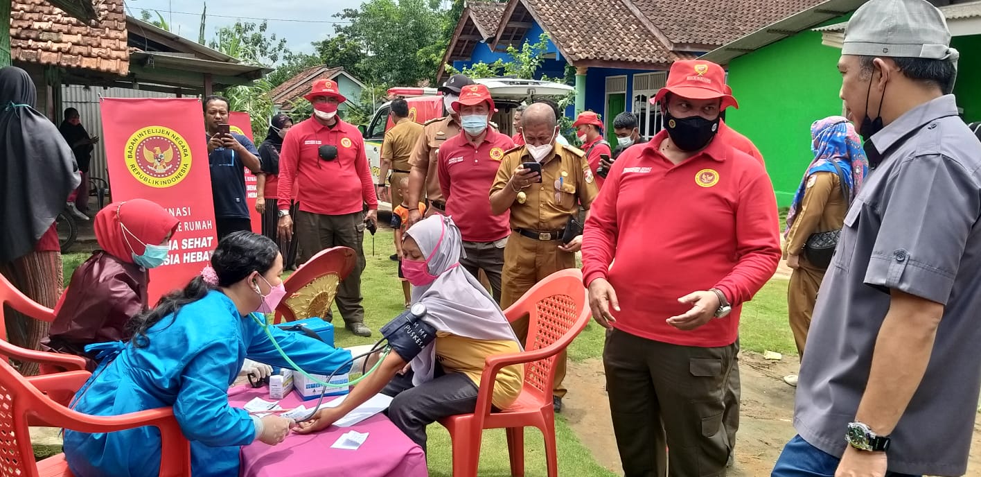 BIN Gelar Vaksinasi Tahap 2 di Tubaba, Bupati Tekankan Sinkronisasi Data Vaksin