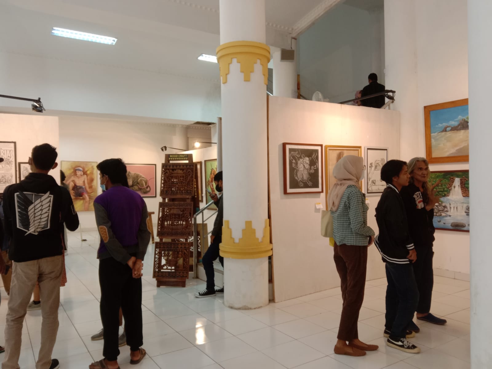 Pameran Seni Rupa 5 S Dibuka, Ketua DKL : Ajang Silaturahmi Bagi Seniman