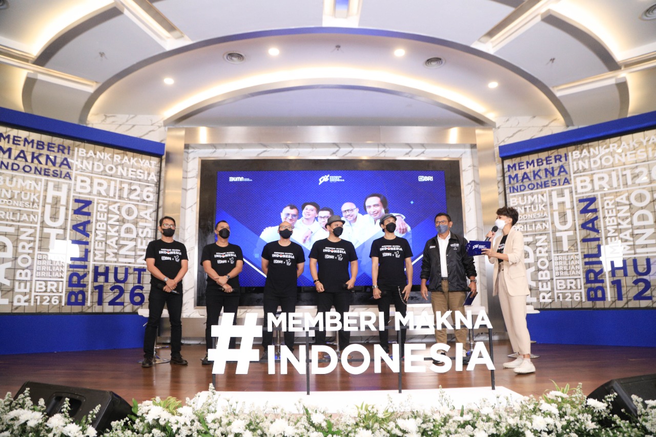 Memberi Makna Indonesia, BRI Gandeng Padi Reborn di Acara Kick Off HUT ke-126 BRI