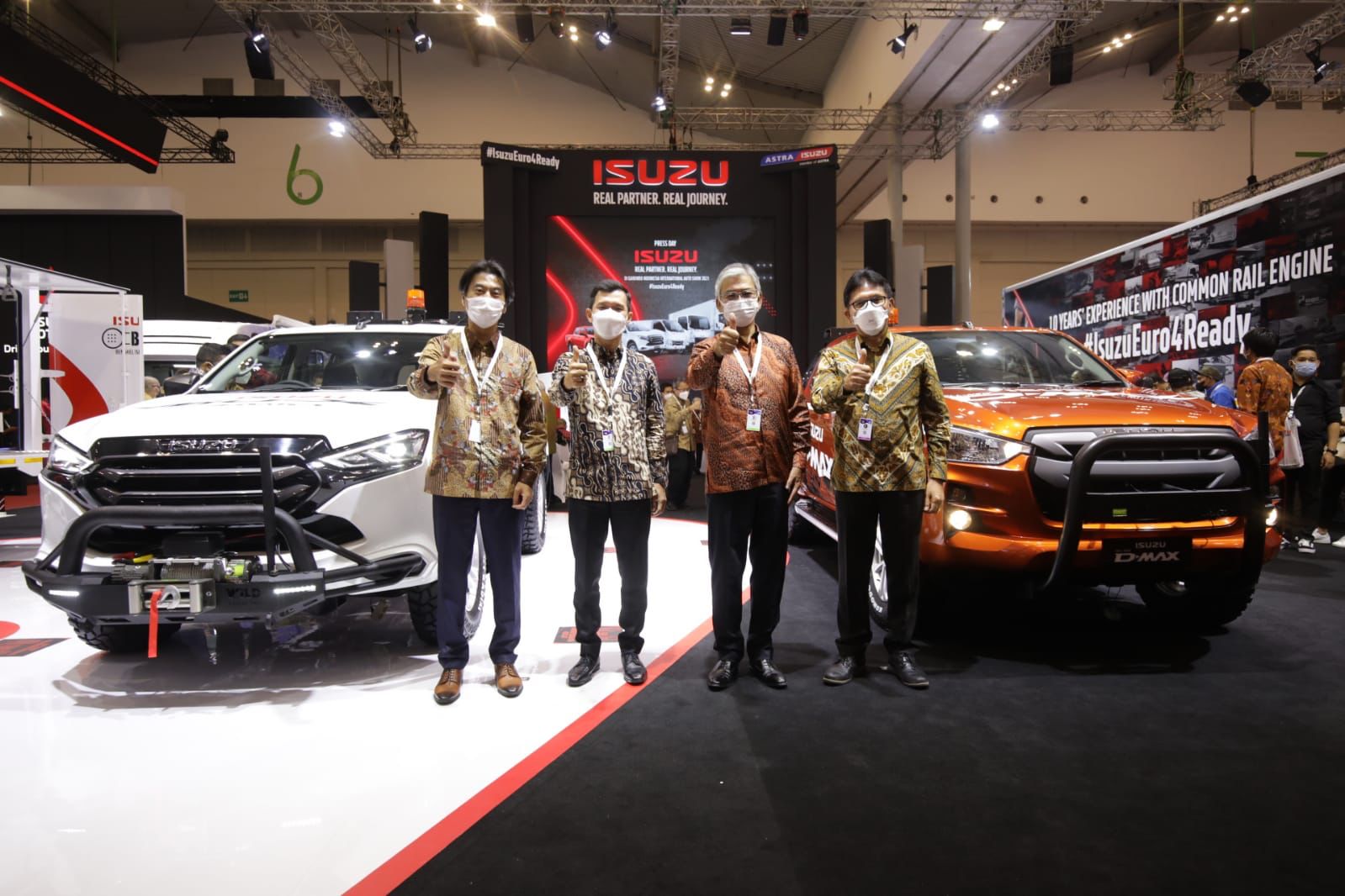 Bantu Pulihkan Perekonomian Indonesia, Isuzu Luncurkan 3 Model di GIIAS