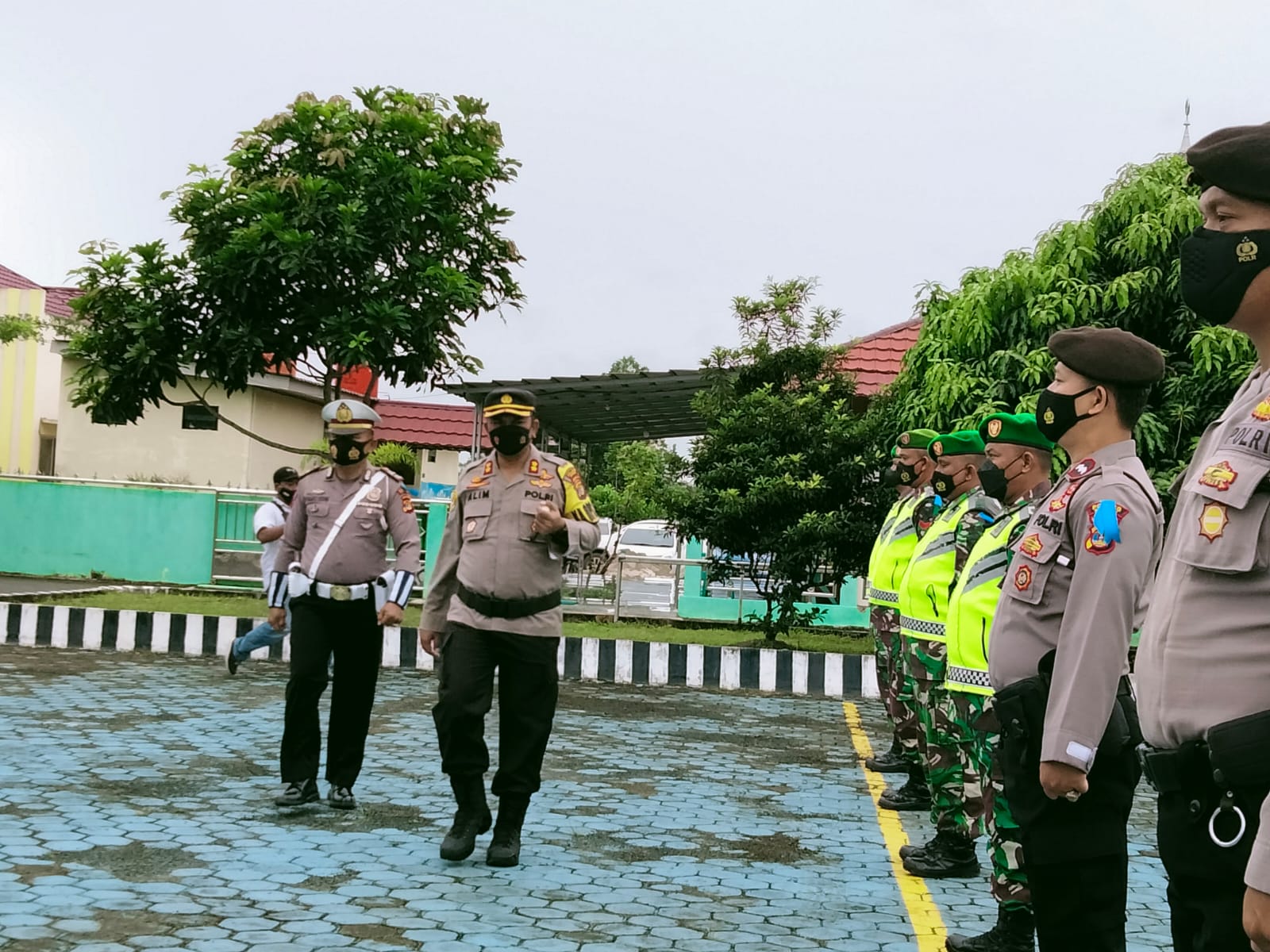 Polres Mesuji Terjunkan 35 Personil dalam Operasi Zebra Krakatau