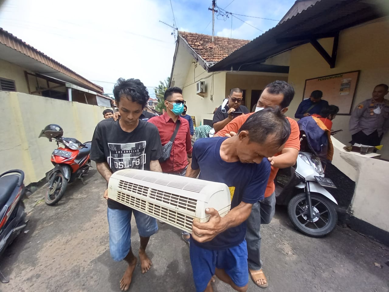 Polisi Amankan Dua Pelaku Maling AC