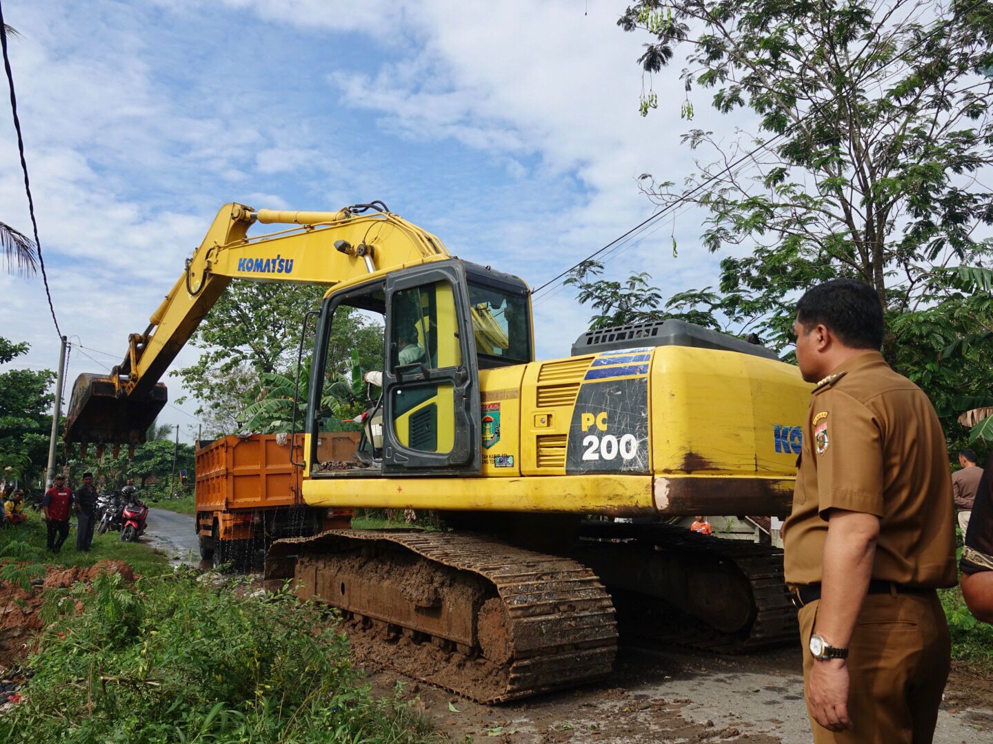 Gorong-Gorong Tersumbat, Empat Rumah Warga Terendam Air