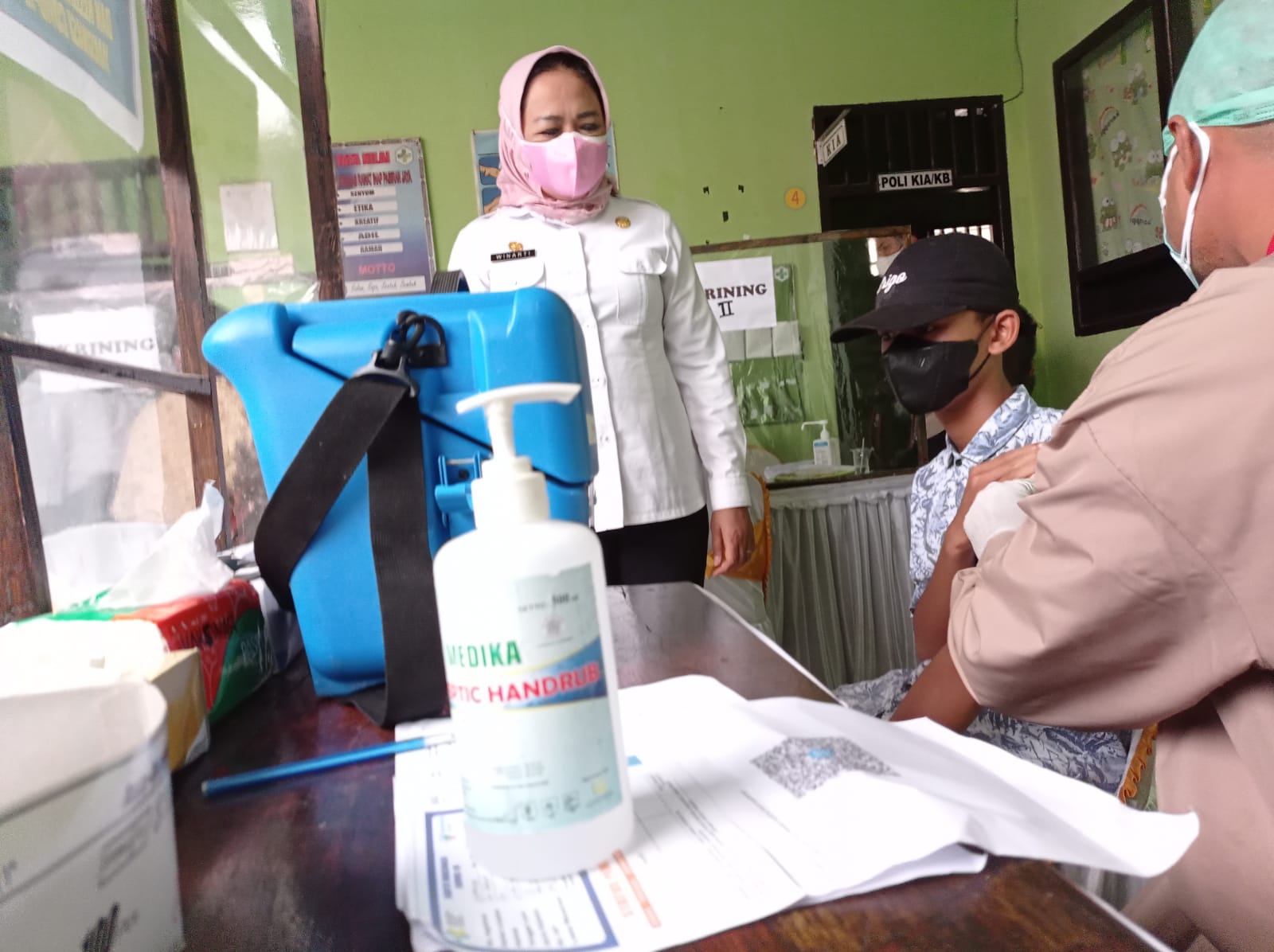 Lampaui Target Nasional, Pemkab Tuba dan TNI-Polri Gencarkan Vaksinasi Door to Door