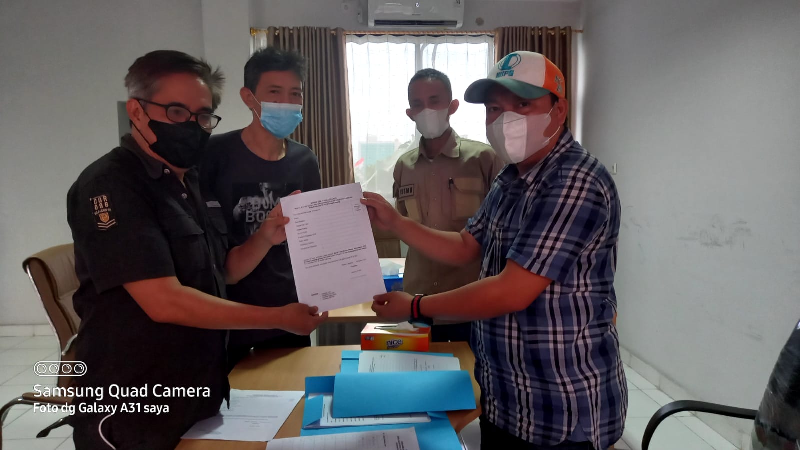 Kontestasi Ketua PWI Lampung, HBM Balon Pertama Ambil Formulir Pendaftaran