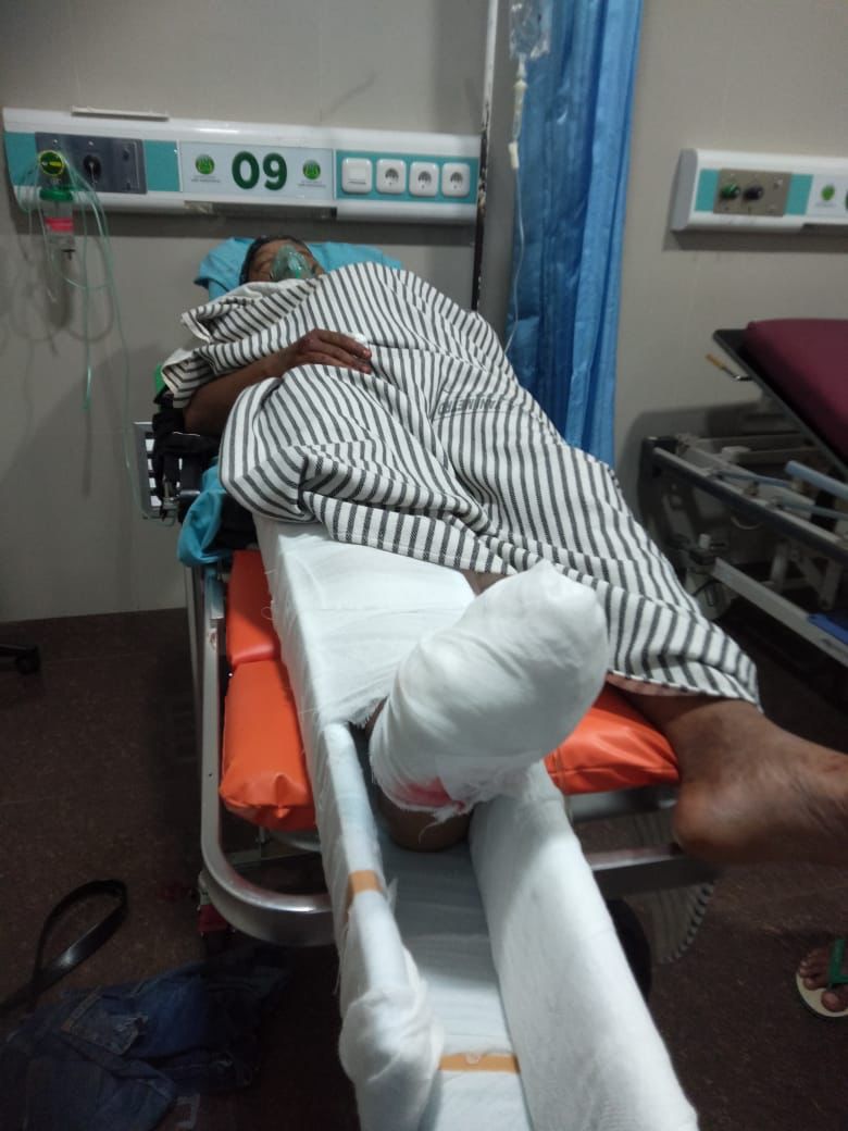 Pengendara Motor Tertabrak Babaranjang