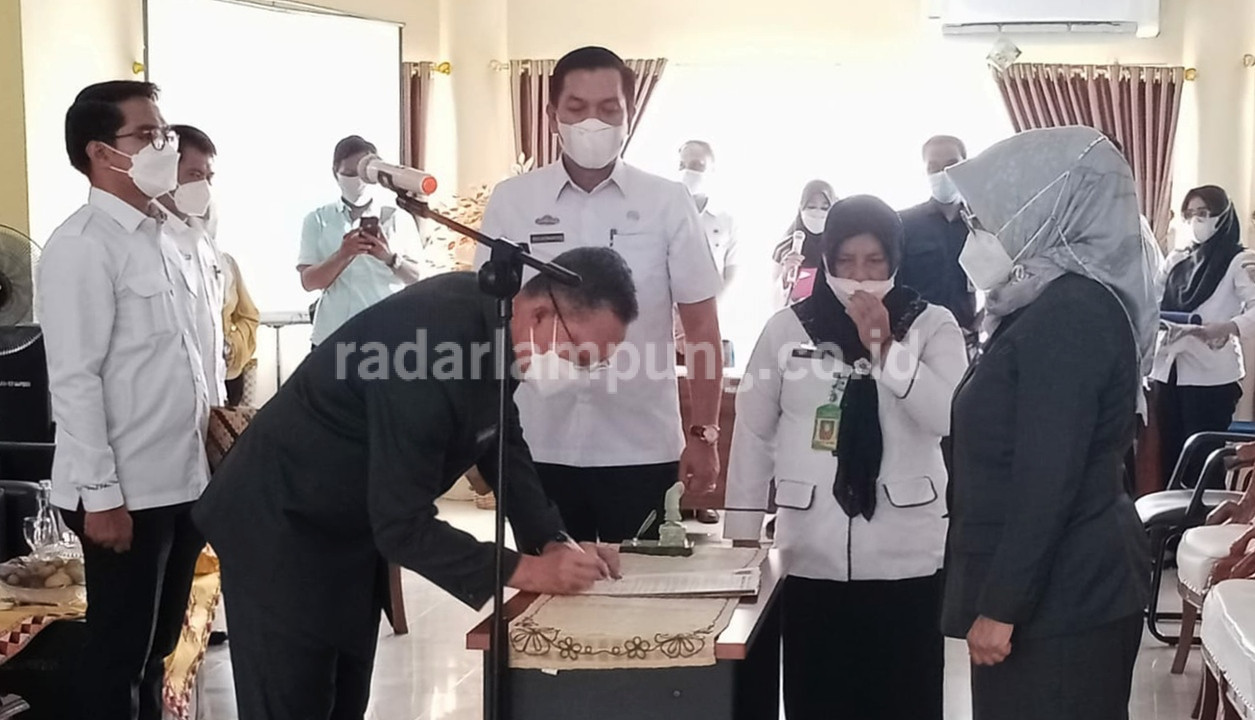 Dr. Nuyen Dilantik Jadi Direktur RSJ Daerah Lampung