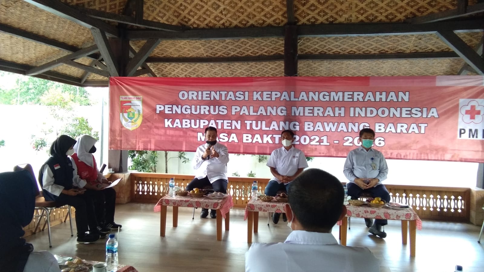 Wasek PMI Lampung Buka Orientasi PMI Tubaba