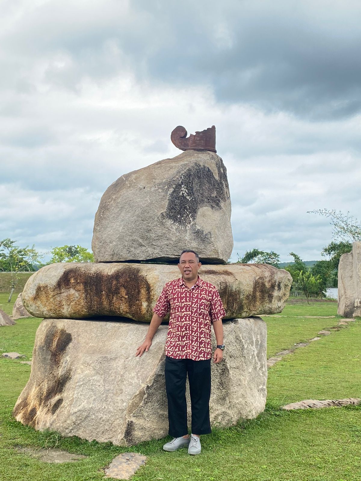 Artefak Meteorit Singgah di Tubaba