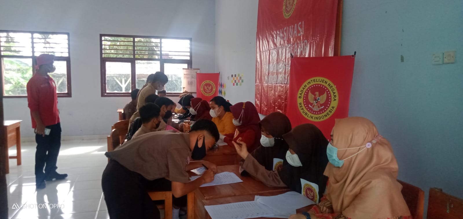 Kabinda Lampung : Vaksinasi Pelajar Harus Capai Target 70 Persen