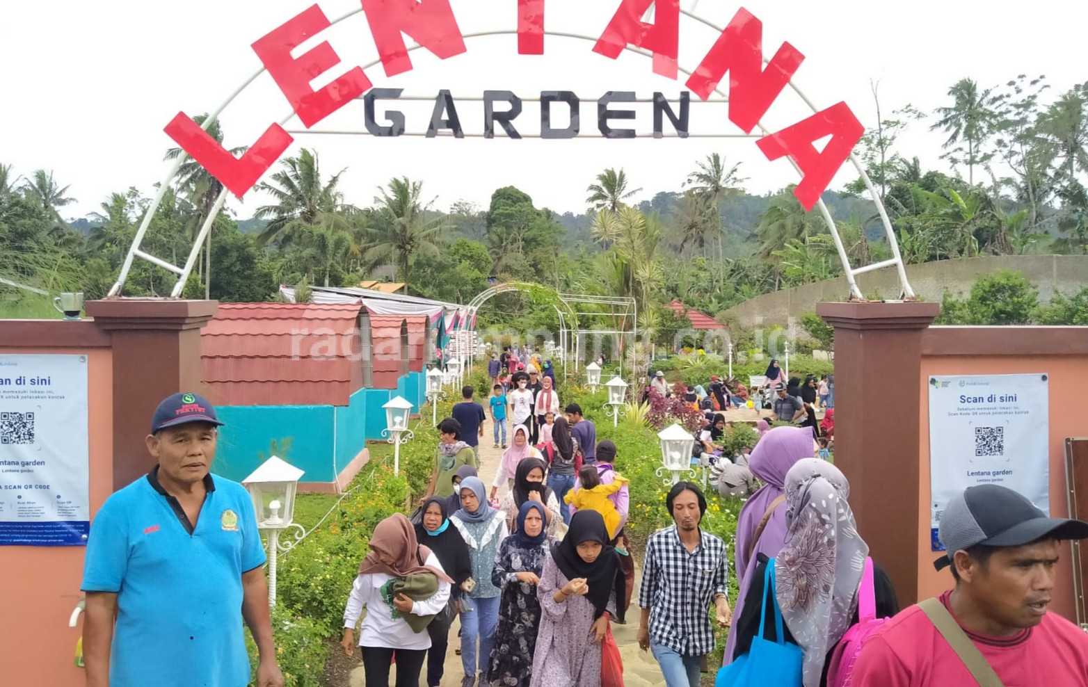 Objek Wisata Lentana Garden Gisting Diminati Pengunjung