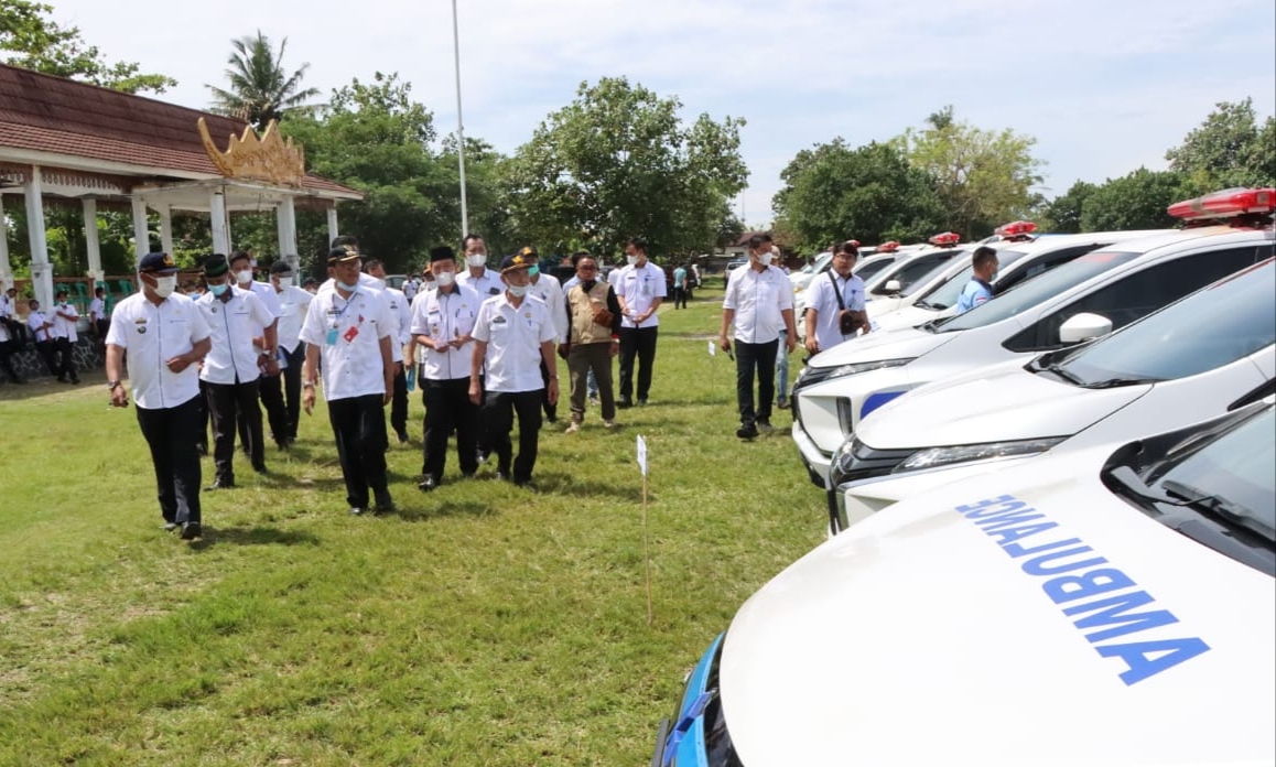 Apel Kendaraan, Ada Ambulans Dengan Kursi Penumpang, Tanpa Tempat Pasien