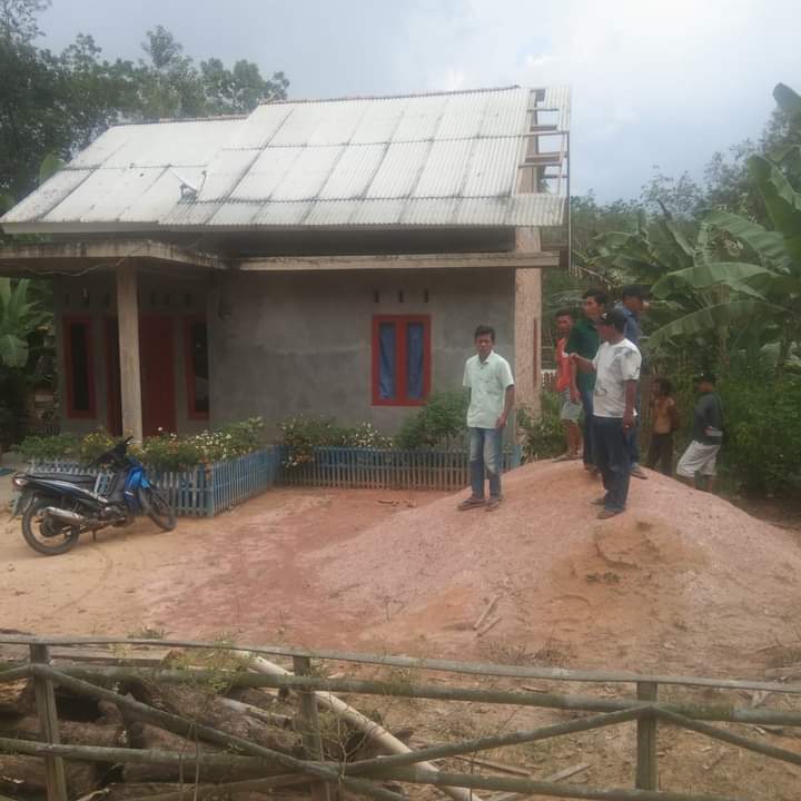 Puluhan Atap Rumah di Mesuji Rusak Diterjang Angin Kencang