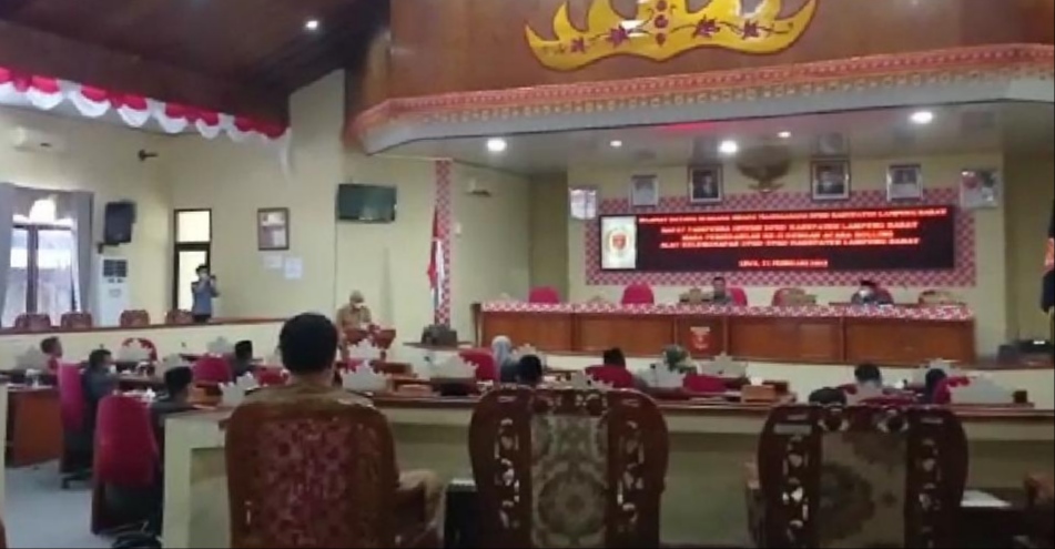 Ini Susunan AKD DPRD Lampung Barat