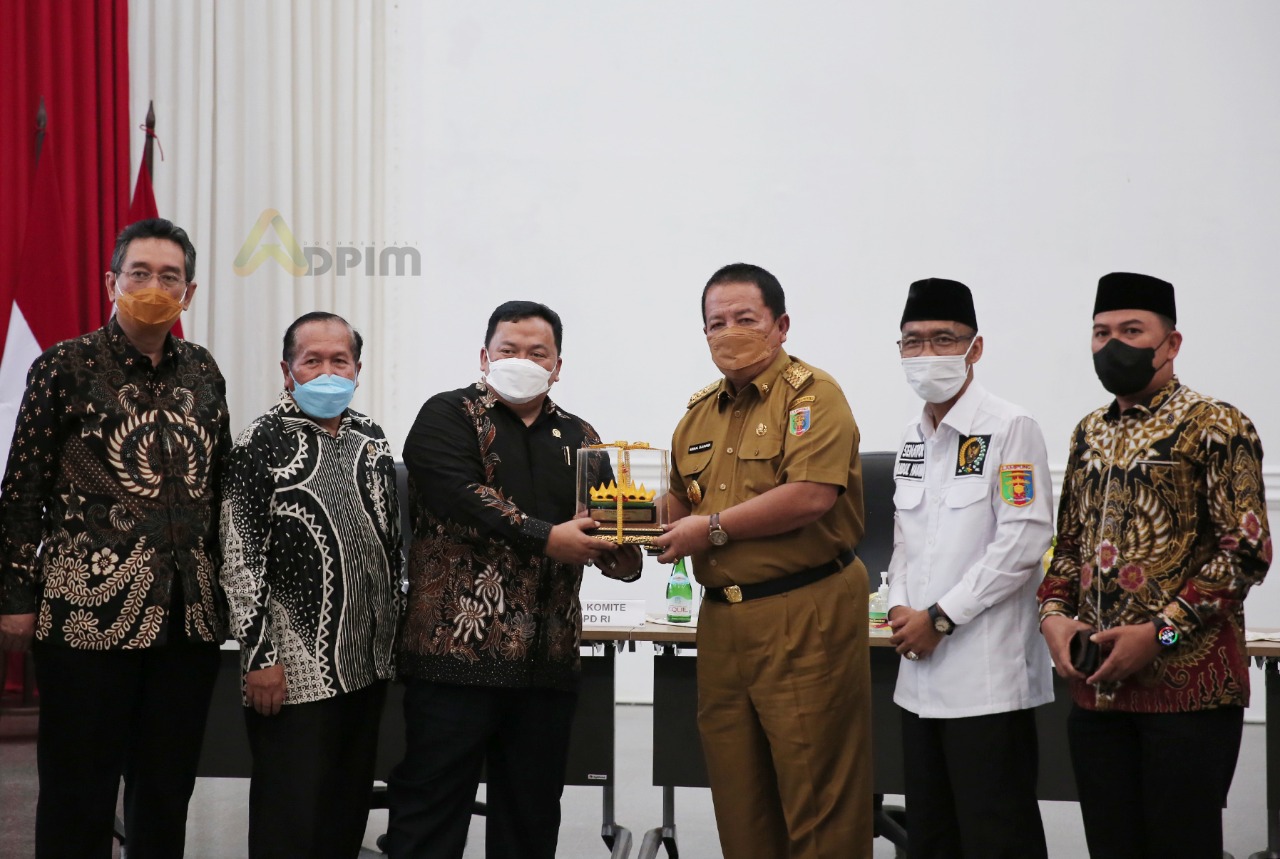 Terima Kunker Komite IV DPD RI, Gubernur Arinal Beber Visi Provinsi Lampung