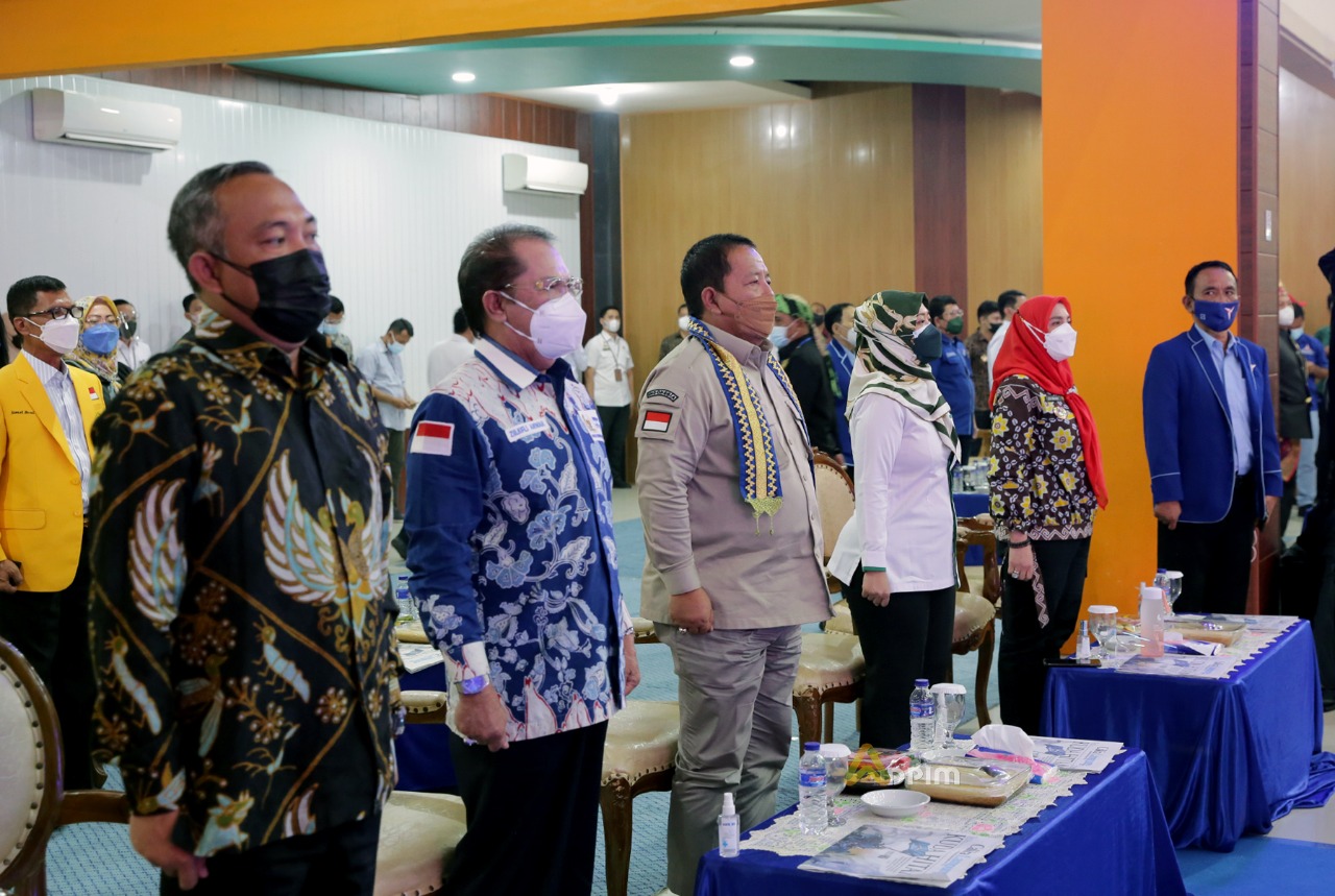 Gubernur Arinal Hadiri Pelantikan Pengurus DPD Partai Demokrat Lampung