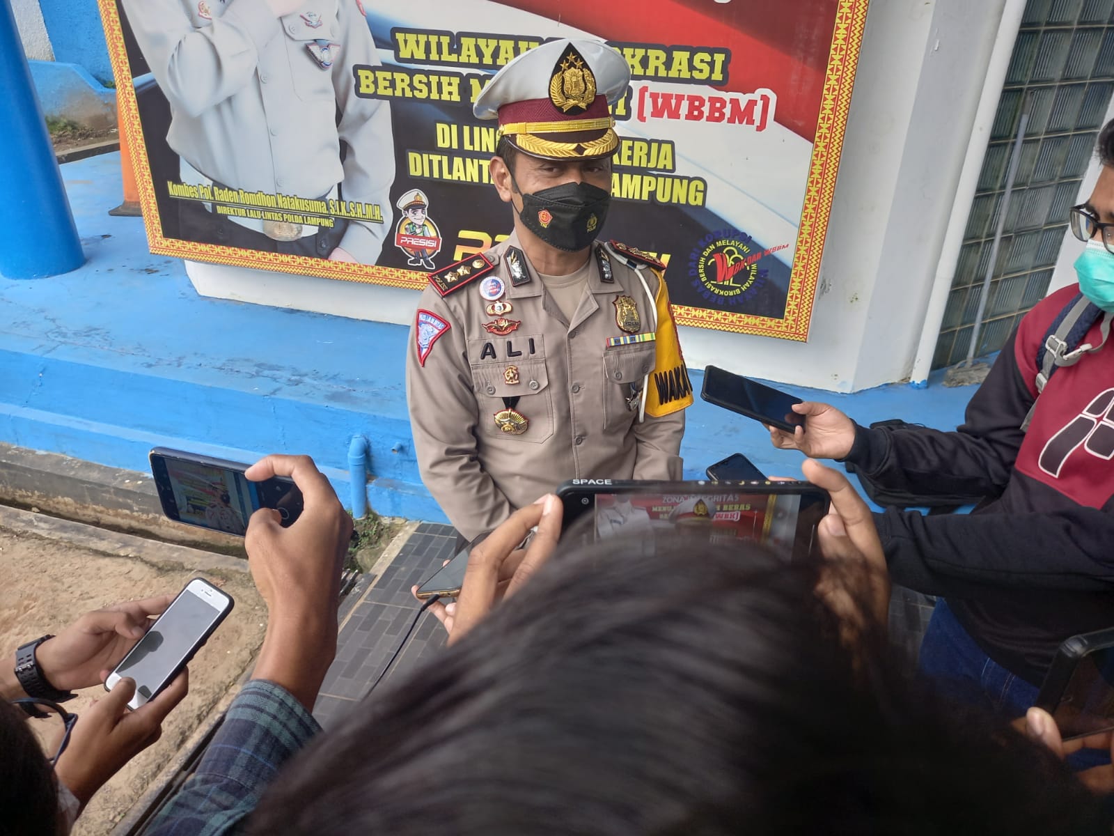 Ditlantas Polda Lampung Klaim Pelanggaran Lalu Lintas Menurun