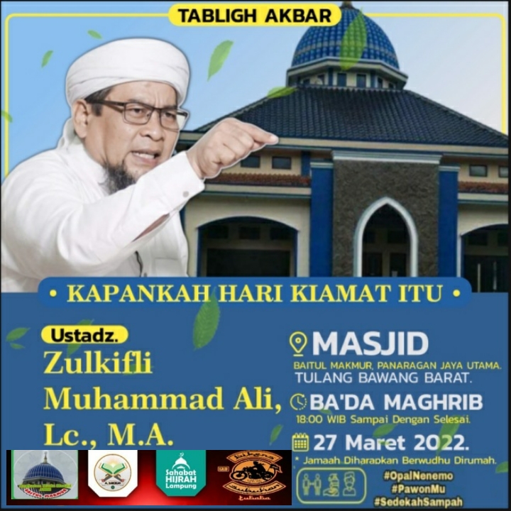 Sambut Ramadan, AMM Baitul Makmur Hadirkan Ustadz Akhir Zaman