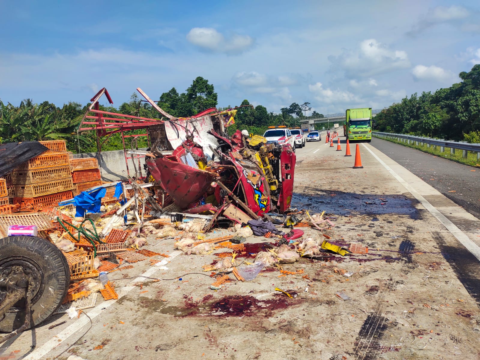 Laka di Tol Bakter, Begini Penjelasan HK