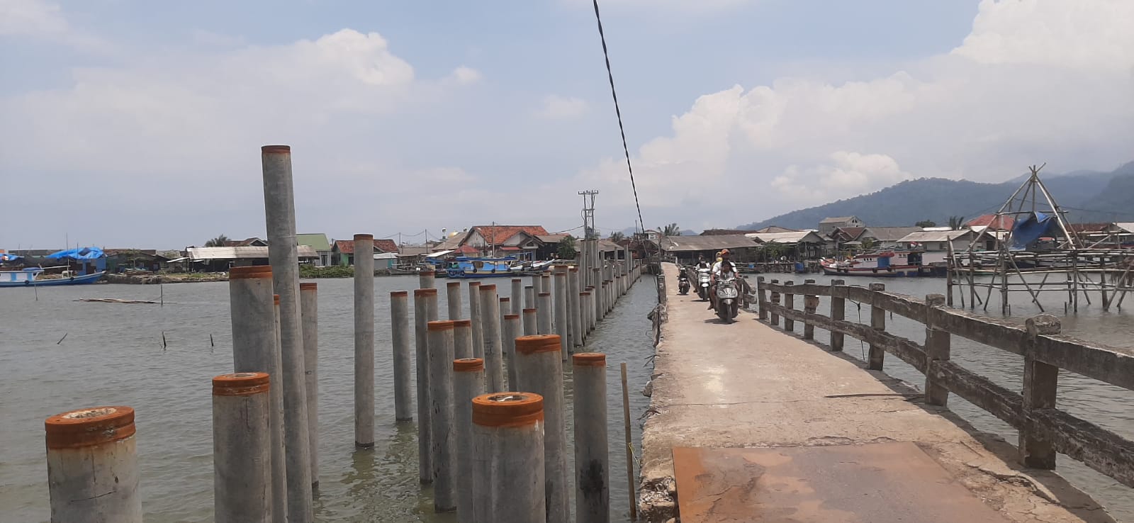 Akhirnya, Pemasangan Tiang Pancang Jembatan Pulau Pasaran Rampung