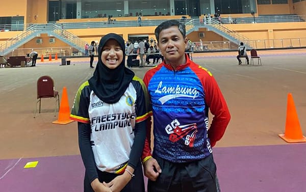 Dua Pesepatu Roda Lampung Masuk Pelatnas Asian Games