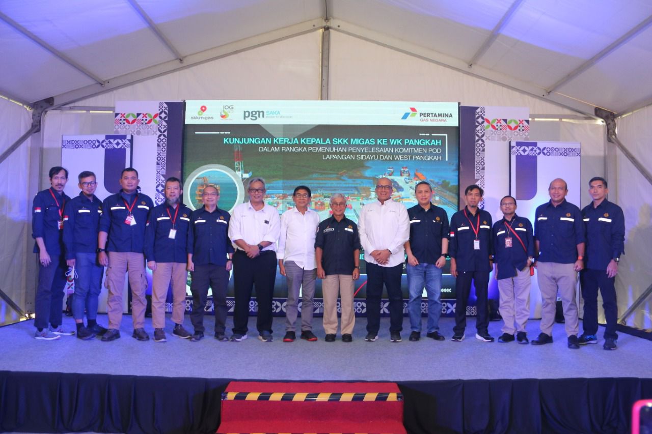 Produksi PGN SAKA WK Pangkah Tembus 122 Persen Selama Triwulan I 2022