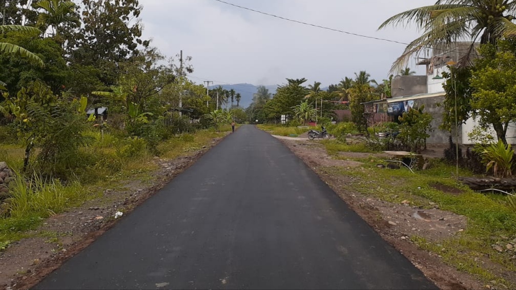 Ruas Jalan Wayheni-Sukamarga Mulus