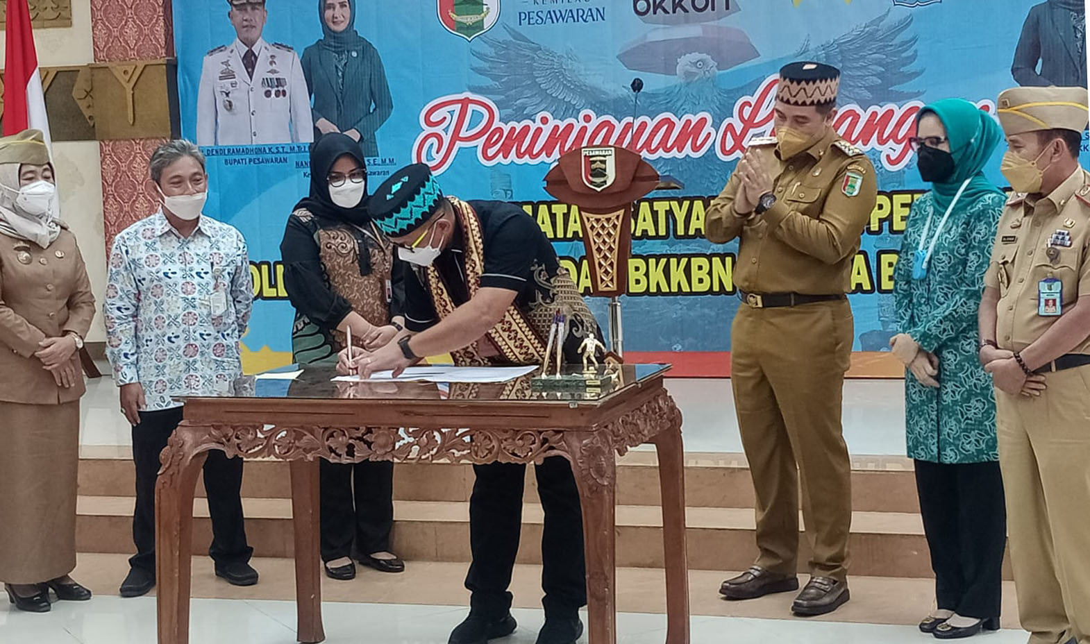 Bupati Pesawaran Masuk Nominasi Penerima Satya Lencana Pembangunan