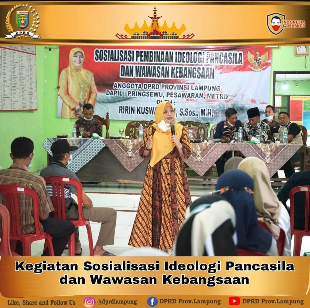Wakil Ketua DPRD Lampung Tanamkan Wawasan Kebangsaan